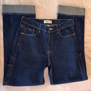 Abercrombie - Curve Love Low Rise Baggy Jean
